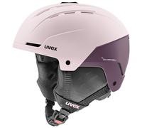 uvex Stance, Casque de Ski, Adulte Unisexe, Powder-Plum Matt, 51-55 cm