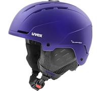 uvex Stance Casque de Ski Adulte Unisexe, Purple bash Matt, 51-55 cm