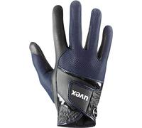 Uvex Sumair - Gants d’équitation Flexibles pour Hommes et Femmes - Durable - Ventilation Optimale - Black-Blue - 7,5