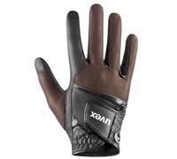 uvex Sumair - Gants d'Équitation pour Adults - Flexibles - Ventilation Optimale - Black-Brown - 7,5