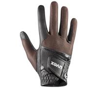 uvex Sumair - Gants d'Équitation pour Adults - Flexibles - Ventilation Optimale - Black-Brown - 9