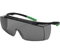 uvex super f OTG 9169543 Lunettes de protection avec protection UV noir, vert EN 166-1, EN 169 DIN 166-1, DIN 169 Noir G