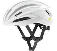 uvex surge aero MIPS casque de vélo de course, white matt, 59-61cm, avec MIPS Air Node, Aero-Cover, ventilation top, ultra léger, garage à lunettes, réfléchissant, performance professionnelle