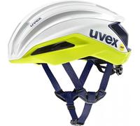 Uvex Surge Aero MIPS Team Edition - Casque de vélo de course aéro 59-61cm, housse amovible, protection MIPS, garage à lunettes, ventilation de pointe, certifié EN 1078