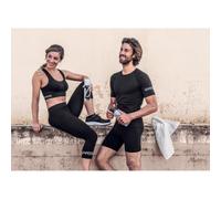 UVEX T-shirt à manches courtes pour hommes, M/L, noir