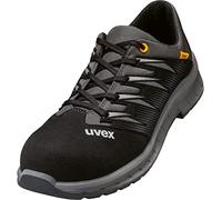 Uvex Trend S2 SRC Lot de 2 chaussures de travail pour homme et femme avec embout en acier Noir/bleu, noir/gris, 48.5 EU