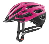 uvex True CC - Casque Polyvalent léger pour Femmes - Ajustement Individuel - Extensible avec éclairage LED - Euphoria-Black Matt - 55-58 cm