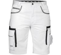 Uvex Tune-Up Pantalons Courtes de Travail pour Hommes - Shorts Cargo Bermuda - Multiples Poches,Blanc,54