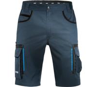 Uvex Tune-Up Pantalons Courtes de Travail pour Hommes - Shorts Cargo Bermuda - Multiples Poches,Bleu Foncé,48