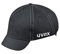 Uvex U-Cap Casquette de Sport avec visière Courte et intérieur en Maille Filet, Noir