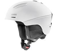 uvex Ultra - Casque de Ski pour Hommes et Femmes - Réglage de la Taille Individuel - Ventilation Optimisée - White/Black - 59-61 cm