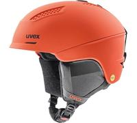 uvex Ultra MIPS - Casque de Ski pour Hommes et Femmes - Système MIPS - Réglage de la Taille Individuel - Fierce Red Matt - 51-55 cm