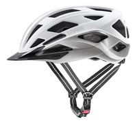 Uvex Unisex City I-Vo 2 Casque de vélo, White-Silver Matt, 52-57cm