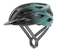 uvex Urban Explorer - Casque de Bicyclette léger pour Adults - réglage de la Taille Individuel - Doublure Lavable - Black-Sage Green Matt - 52-57 cm