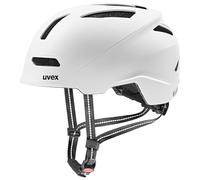 uvex Urban Planet - Casque de Bicyclette léger pour Adults - réglage de la Taille Individuel - Ventilation optimisée - White Matt - 58-61 cm