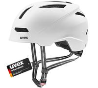 uvex Urban Planet, Casque de vélo, Adulte Unisexe, White Matt, 58-61 cm