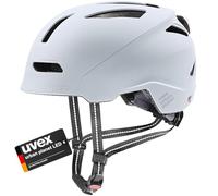 uvex Urban Planet LED, Casque de vélo, Adulte Unisexe, Cloud Matt, 54-58 cm