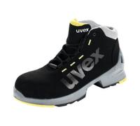 uvex uvex Bottes à lacets noires/jaunes uvex 1, S2, pointure EU : 50 Quantité:1