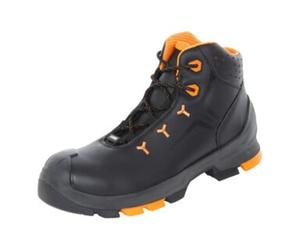 uvex uvex Bottines à lacets noires/oranges uvex 2, S3, pointure EU : 47, 092136 47 Quantité:1