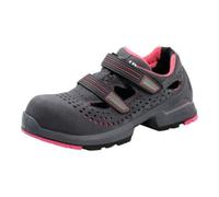 uvex 1 ladies Sandals S1 grau, pink Weite 11 Gr. 40
