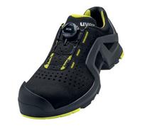uvex 1 support Chaussures basses S1P noir, jaune largeur 11 Gr. 52