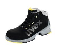 uvex UVEX Chaussures hautes noires/jaunes uvex 1, S2, Pointure EU: 44 Quantité:1