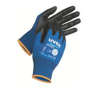 uvex uvex Gants de montage uvex phynomic wet, paume et bouts des doigts avec revêtement mousse Aqua-Polymer, taille 6 Quantité:10