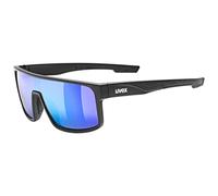 uvex Lunettes de soleil Lgl 51 - Effet miroir Catégorie 3 - Black Matt/Green - Taille unique