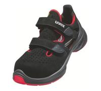 uvex uvex Sandales 1 G2 S1 noires rouges largeur 12 taille 48 Quantité:1