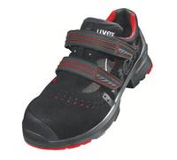 uvex uvex Sandales 1 S1P noir rouge largeur 10 taille 52 Quantité:1