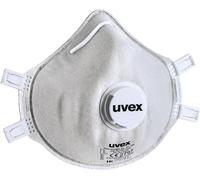 uvex uvex silv-Air class.2322 8762322 Masque anti poussières fines avec soupape FFP3 15 pc(s) EN 149:2001 + A1:2009 DIN 149:2001 + A1:2009