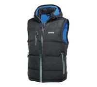 uvex UVEX Veste matelassée thermique, noir / bleu, taille unisexe : 3XL Quantité:1