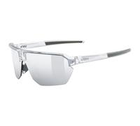 uvex vectiv set - lunettes de sport pour adults - protection à 100% contre les UVA, UVB et UVC - confort et maintien parfait sans points de pression - clear/mir.silver - one size