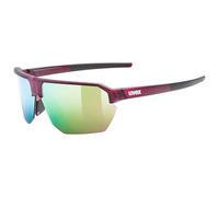 uvex vectiv set - lunettes de sport pour adults - protection à 100% contre les UVA, UVB et UVC - confort et maintien parfait sans points de pression - cranberry tr.m/mir.rose - one size