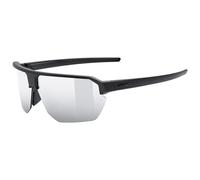 uvex vectiv set - lunettes de sport pour adults - protection à 100% contre les UVA, UVB et UVC - confort et maintien parfait sans points de pression - black matt/mir.silver - one size