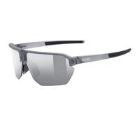 uvex vectiv set - lunettes de sport pour adults - protection à 100% contre les UVA, UVB et UVC - confort et maintien parfait sans points de pression - smoke matt/smoke - one size