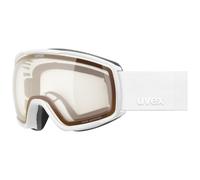 Masque Uvex Victorious S Pro V blanc mat avec lentille photochromique Vario Red Mirror