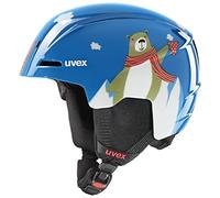 uvex viti Casque de Ski Enfant Unisexe, Blue Bear, 46-50 cm