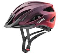 uvex Viva 3 - Casque Polyvalent Léger pour Hommes et Femmes - Réglage de la Taille Individuel - Doublure Lavable - Plum - Grapefruit Matt - 52-57 cm