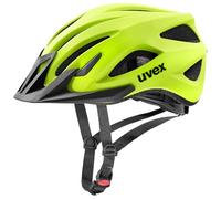 uvex Viva 3 - Casque Polyvalent Léger pour Hommes et Femmes - Réglage de la Taille Individuel - Doublure Lavable - Neon Yellow Matt - 52-57 cm