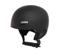 uvex Wanted - Casque de Ski pour Hommes et Femmes - Réglage de la Taille Individuel - Ventilation Optimisée - Black Matt - 54-58 cm