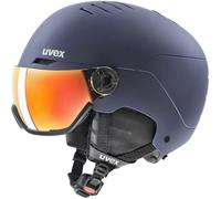 UVEX WANTED VISOR casque de ski bleu marine mat 58-61cm