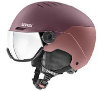 Casque visiÃšre Uvex Wanted Visor (bramble antique rose mat) femme 54-58 cm