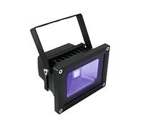 UVFloor - Projecteur Led UV 10W PRO - Ultraviolet 385 nm 400 nm - IP65 Étanche Lumière Noire UV Extérieur Intérieur - avec Prise 220V - pour Soirée Fluo, Néon, Bar, Fête