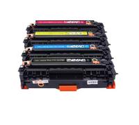 UVQAPXWD Cartouche de Toner CF410A CF410 CF411A CF412A CF413A, Compatible avec l'imprimante Color Pro MFP M477fnw M477fdw M477(Cyan 1Pc)