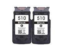 UVQAPXWD Cartouche d'encre Compatible avec PG510 CL511 PG 510XL CL 511XL PG-510, pour modèles d'imprimante IP2700 MP230 MP240 MP250 MP260 MP270 MP280 MP280(2Pack BK)
