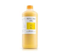 UVQAPXWD Encre de Sublimation de 500ml, Compatible avec Les Fournitures d'imprimante I3200 XP600 TX800 L1440 F1080, tête d'impression, Kit de Transfert de Chaleur, Presse T-Shirt(500ML-Y)