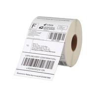UVQAPXWD Imprimante Thermique d'étiquettes d'expédition 4x6 Pouces, Facture de Transport Express, 100x150mm, 500 Feuilles par Rouleau, étanche, résistante à l'huile