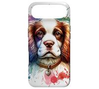 Œuvre Aquarelle Chien épagneul français Coque pour iPhone Air