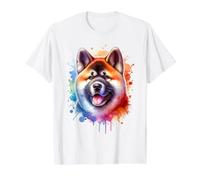 Œuvre d'art Akita Working Dog Group T-Shirt Graphique avec Valeur